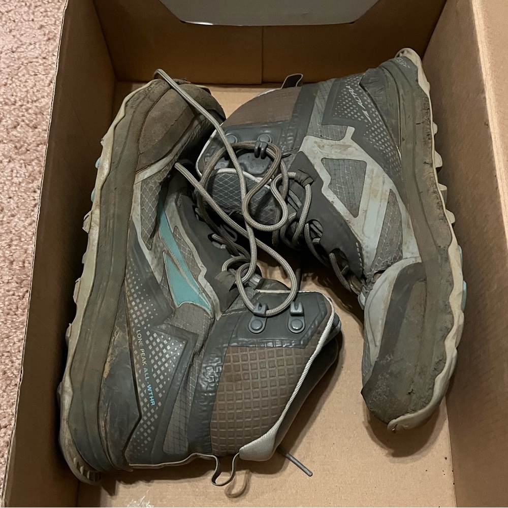 Lone Peak ALL-WTHR Mid Hiking Boots - Women's size 8
